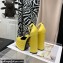 Versace Heel 14.5cm Platform 5cm Medusa Aevitas Satin Pumps Yellow 2021