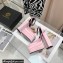 Versace Heel 14.5cm Platform 5cm Medusa Aevitas Satin Pumps Pink 2021