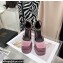 Versace Heel 14.5cm Platform 5cm Medusa Aevitas Satin Pumps Dusty Pink 2021