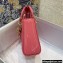 Lady Dior Micro Bag in Patent Cannage Calfskin Pink 2021