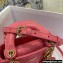 Lady Dior Micro Bag in Patent Cannage Calfskin Pink 2021