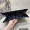 Dior Small Book Tote Bag in Multicolor Mizza Embroidery Gray 2021