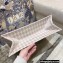 Dior Book Tote Bag in Houndstooth Embroidery Pale Pink 2021