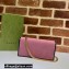 Gucci Horsebit 1955 chain wallet 621892 corduroy Pink 2021