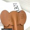 Loewe Elephant Pocket Bag in Classic Calfskin Brown