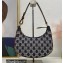 Celine Medium Ava Bag in Textile with Triomphe Embroidery