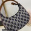 Celine Medium Ava Bag in Textile with Triomphe Embroidery