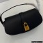 Celine CLUTCH ON STRAP Bag Black in Smooth calfskin