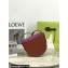 Loewe Heel Duo Bag in Soft Natural Calfskin Purple/Brown