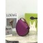 Loewe Heel Duo Bag in Soft Natural Calfskin Purple/Brown
