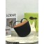 Loewe Heel Duo Bag in Soft Natural Calfskin Brown/Black
