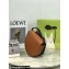 Loewe Heel Duo Bag in Soft Natural Calfskin Brown/Black