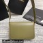 Saint Laurent Solferino Medium Satchel Bag In Box Leather 634305 Olive Green