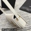 Saint Laurent Solferino Medium Satchel Bag In Box Leather 634305 White
