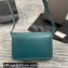 Saint Laurent Solferino Medium Satchel Bag In Box Leather 634305 Green
