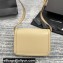 Saint Laurent Solferino Small Satchel Bag In Box Leather 634306 Beige