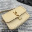 Saint Laurent Solferino Small Satchel Bag In Box Leather 634306 Beige