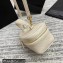 Saint Laurent Mini Vanity Case Bag in Quilted Lambskin 669560 White