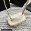 Saint Laurent Mini Vanity Case Bag in Quilted Lambskin 669560 White