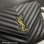 Saint Laurent Joe Backpack Bag in Leather 672609 Black
