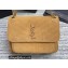 Saint Laurent Niki Medium Bag in Suede Leather 633158 Brown