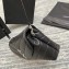 Saint Laurent Loulou Toy Bag in Matelassé "y" Leather 467072 Black/Silver