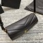 Saint Laurent Loulou Toy Bag in Matelassé "y" Leather 467072 Black/Gold