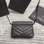 Saint Laurent Loulou Toy Bag in Matelassé "y" Leather 467072 Black