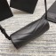 Saint Laurent Loulou Toy Bag in Matelassé "y" Leather 467072 Black