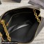 Saint Laurent Le Maillon Small Chain Bag in Quilted Lambskin 669308 Black