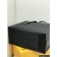 Loewe Buckle Tote Bag in Anagram Jacquard and Calfskin Black