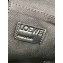 Loewe Buckle Tote Bag in Anagram Jacquard and Calfskin Black