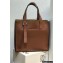 Loewe Buckle Tote Bag in Soft Grained Calfskin Brown