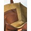 Loewe Buckle Tote Bag in Soft Grained Calfskin Brown