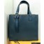 Loewe Buckle Tote Bag in Soft Grained Calfskin Ocean Blue