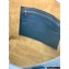 Loewe Buckle Tote Bag in Soft Grained Calfskin Ocean Blue