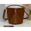 Celine Teen Bucket 16 Bag in Calfskin Brown