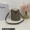 Celine Teen Bucket 16 Bag in Calfskin Gray