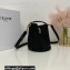 Celine Teen Bucket 16 Bag in Calfskin Black