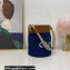 Celine Bucket Bag in Denim Blue with celine print and Calfskin