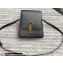 Saint Laurent kaia north/south satchel Bag in vegetable-tanned leather 668809 Black