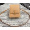 Saint Laurent kaia north/south satchel Bag in vegetable-tanned leather 668809 Brown