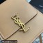 Saint Laurent kaia north/south satchel Bag in vegetable-tanned leather 668809 Brown