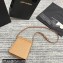 Saint Laurent kaia north/south satchel Bag in vegetable-tanned leather 668809 Brown