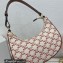 Celine Medium Ava Bag Pink in Triomphe Canvas and Calfskin