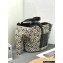 Loewe Elephant Basket Bag in Anagram Jacquard and Calfskin