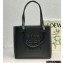 Loewe Small Anagram Tote Bag in Classic Calfskin Black