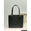Loewe Small Anagram Tote Bag in Classic Calfskin Black