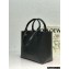 Loewe Small Anagram Tote Bag in Classic Calfskin Black