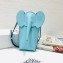 Loewe Elephant Pocket Bag in Classic Calfskin Sky Blue
